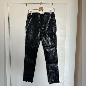 Zara snake print pants size S